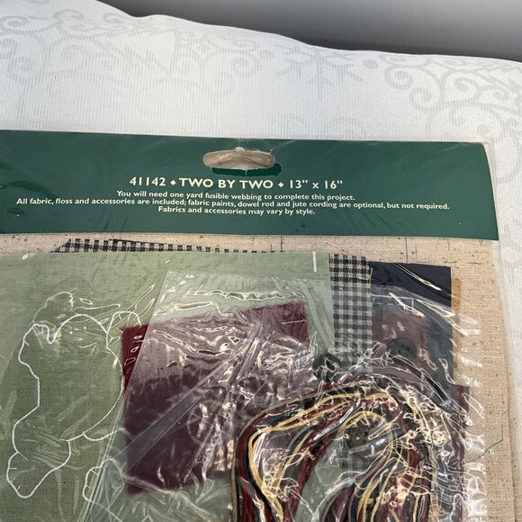 Bucillas Patchworks Two By Two Easy Applique Quilt Kit - Picture 3 of 3